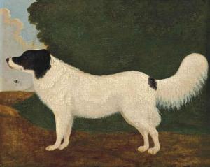 WHITFORD Richard 1854-1888,Dog and bee in a landscape,Christie's GB 2015-01-27