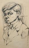 WHITFORD 1900-1900,Study of a young boy,1907,Mallams GB 2012-10-03