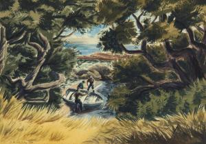 WHITING Cliff 1936,untitled,1956,Webb's NZ 2020-08-31