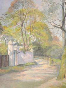 WHITMORE Bryan 1880-1897,Figures on a sunlit path,Crow's Auction Gallery GB 2017-01-18