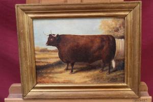 WHITMORE J 1800-1800,a prize Chillingham bull,19th century,Reeman Dansie GB 2018-07-31