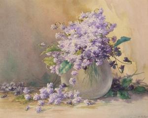 whitney kelley helen 1852-1910,Lilacs,1890,Bonhams GB 2009-11-23