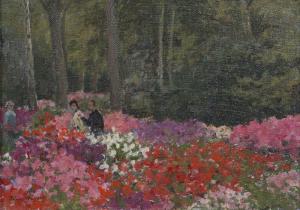 WHITTALL john 1947,showing the Isabella Plantation in Richmond Park,20th century,Mallams 2018-06-07