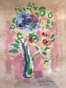 WHITTEKER Lilian 1895-1978,Bouquet de fleurs,Millon & Associés FR 2016-06-16