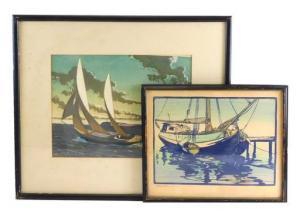 WHITTEMORE Margaret Evelyn 1897-1983,Fishing Boat,c. 1930,Winter Associates US 2021-06-28