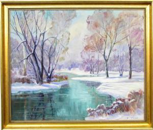 whittenberger gerard Allee 1895-1993,Winter Pond,Wickliff & Associates US 2018-10-25