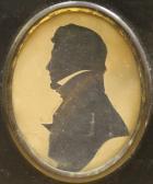 WHITTLE E.mrs 1830-1880,Gentleman in profile,Moore Allen & Innocent GB 2016-10-28
