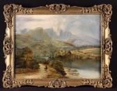 WHITTLE Harry Armstrong 1800-1800,Landscape depicting mountains in distance,Wilkinson's Auctioneers 2022-10-08