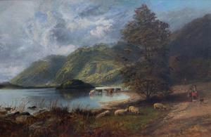 Whittle Snr. Thomas 1803-1887,Highland Scene,1885,Simon Chorley Art & Antiques GB 2021-06-22