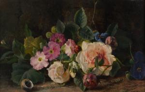 Whittle Snr. Thomas 1803-1887,Still life of flowers,Bellmans Fine Art Auctioneers GB 2023-10-10