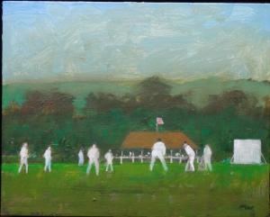 WHITTLESEA Mickael 1938,A village cricket match,Bellmans Fine Art Auctioneers GB 2018-03-06