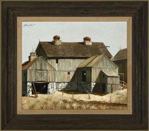 WHORF Richard 1906-1966,Barn Exterior,1906,John Moran Auctioneers US 2009-05-19
