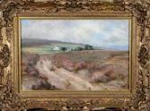 WHYTE Catherine,A SCOTTISH HIGHLAND LANDSCAPE WITH A WHITEWASHED ,1915,Anderson & Garland 2009-09-08