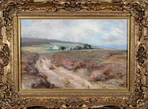 WHYTE Catherine,A SCOTTISH HIGHLAND LANDSCAPE WITH A WHITEWASHED ,1915,Anderson & Garland 2009-09-08