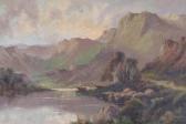 WHYTE Grantham 1800-1900,Loch Levan, Argylshire; The Hills of Perth,Woolley & Wallis GB 2012-03-21