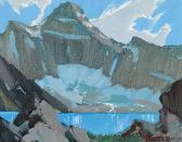 WHYTE Peter 1905-1966,Untitled - Alpine Lake,1938,Levis CA 2008-04-20