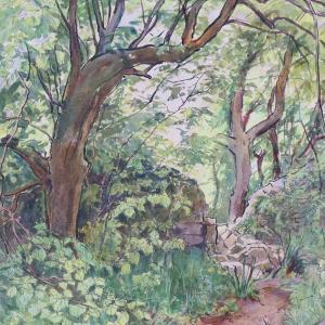 WICKHAM Mabel Francis 1902-1992,broken wall,Burstow and Hewett GB 2021-03-25