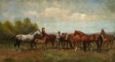 WICKSON PAUL GIOVANNI 1859-1922,Among the herd,1914,Bonhams GB 2011-11-21