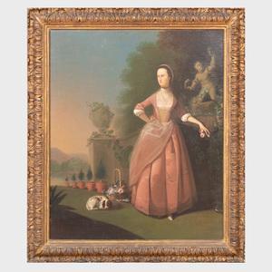 WICKSTEAD Philip,Portrait of Mrs. Barratt of Pottley Hall Wearing a,Stair Galleries US 2019-10-26