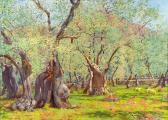 WIDFORSS Gunnar M 1879-1934,In the Olive Orchard,Jackson Hole US 2020-09-19