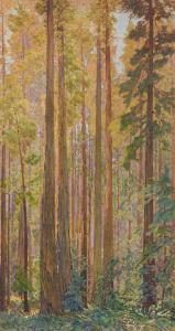 WIDFORSS Gunnar M 1879-1934,Redwood Trees,1925,Bonhams GB 2023-04-25