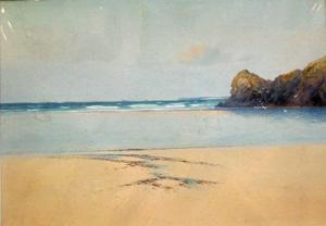 WIDGERY Frederick John 1861-1942,Cornish beach.,David Lay GB 2007-02-15