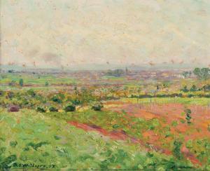 WIDHOPFF David Osipovich 1867-1933,Spring in the fields,1907,Matsa IL 2023-12-19