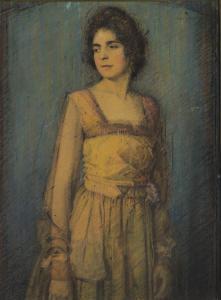 WIECZOREK Max 1863-1955,Portrait of a Lady,1938,Hindman US 2014-05-16
