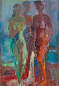 Wiedemann Guillermo Wilhelm Egon 1905-1969,Nymphas,1949,Galerie Koller CH 2020-07-03