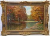 WIEDUWILT O.F 1800-1900,Herbstliche Waldlandschaft,1922,Palais Dorotheum AT 2017-10-13