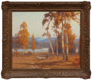 WIEGAND Gustave Adolph 1870-1957,Golden Days,Neal Auction Company US 2023-09-07