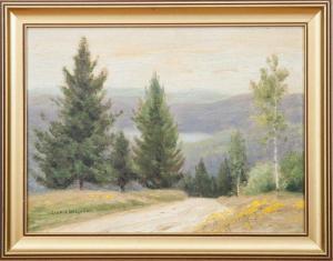 WIEGAND Gustave Adolph 1870-1957,View from Mount Kearsarge, NH,Stair Galleries US 2016-02-05