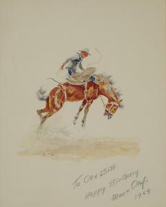 WIEGHORST Olaf 1899-1988,Bucking Horse #2,Altermann Gallery US 2017-04-06