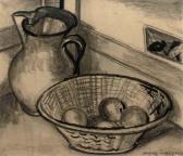WIEGMAN Matthieu 1886-1971,A still life with a jug and fruits in a basket,Christie's GB 2007-03-06