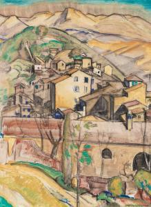 WIEGMAN Matthieu 1886-1971,Italian Landscape,1925,AAG - Art & Antiques Group NL 2023-12-11