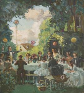 WIERER Alois 1878-1963,Celebration,Palais Dorotheum AT 2019-05-25