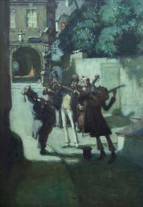 WIERER Alois 1878-1963,Musicians,Vltav CZ 2022-11-03