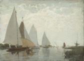 WIERSMA Ids 1878-1965,Sailing pleasure, Friesland,1916,Christie's GB 2002-09-03