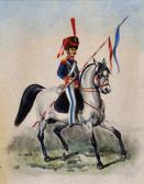 WIERZBICKI Lech 1900-1900,A Cossack on Horseback,John Nicholson GB 2019-07-31