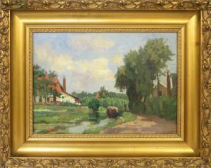 WIGGERS Dirk 1866-1933,Landschaft mit Kahn,Scheublein Art & Auktionen DE 2021-02-05