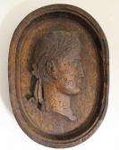 WIGGINS Eleanor D(u Bois),profil d'homme à l'antique coiffé d'une couronne d,Ruellan 2017-04-08