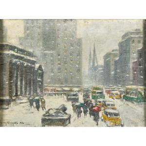 WIGGINS Guy Carleton 1883-1962,The Public Library,Rago Arts and Auction Center US 2015-05-07