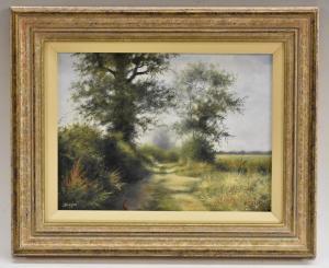 WIGGINS Jack 1930-2013,Summer Shadows,Bamfords Auctioneers and Valuers GB 2019-05-15