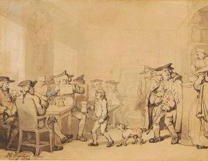 WIGSTEAD Henry 1745-1800,Tavern interior,1786,Dreweatt-Neate GB 2012-12-11