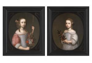 Wijck J.P.,Portrait of a girl from the Van Amstel van Mijnden family,1656,Christie's GB 2023-07-07