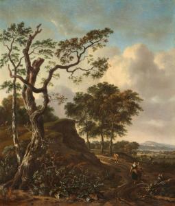 Wijnants Jan 1630-1684,Hügelige Landschaft mit Weg,Lempertz DE 2023-11-18