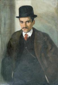 Wiktor GUTOWSKI 1894-1971,Portret Pana A.,Rempex PL 2007-11-21