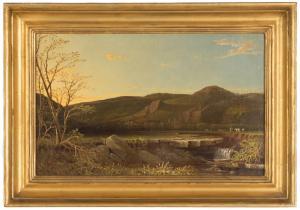 WILBUR Issac E 1800-1800,Landscape,1862,Cottone US 2018-11-17