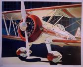 WILBUR Ted 1930-2019,Bi-Plane,1981,Ro Gallery US 2010-02-23