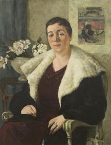 WILCOX Urquhart 1876-1941,Portrait of Woman,Hindman US 2008-11-09